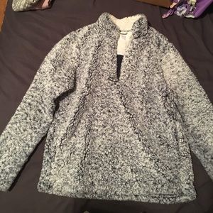 fleece quarter zip jacket